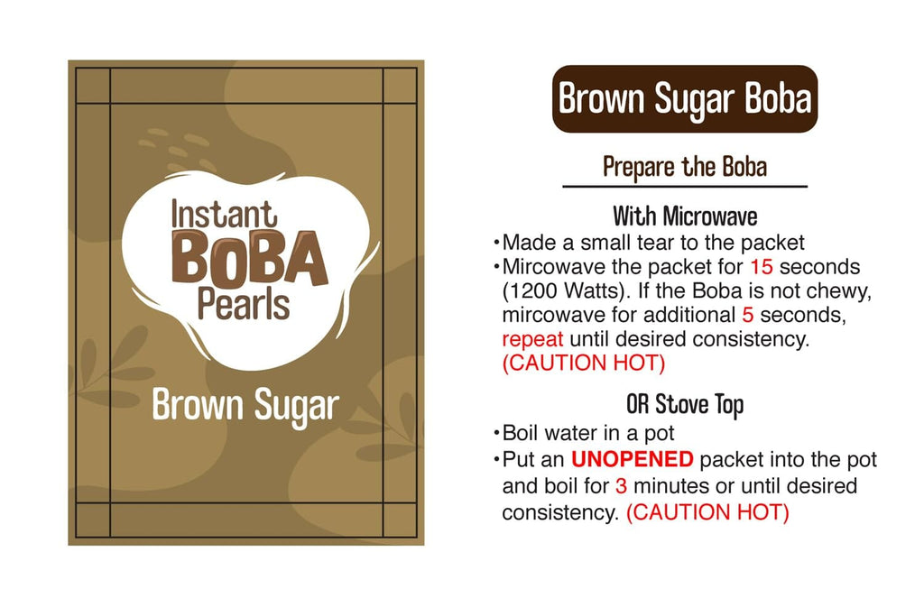 Snackathon Instant Boba Bubble Pearl Variety Milk Fruity Tea Kit (12 Servings, 5 Flavors), with Authentic Brown Sugar Caramel Tapioca Boba Pearls, Ready in Under One Minute, Straws Included - Gift Box