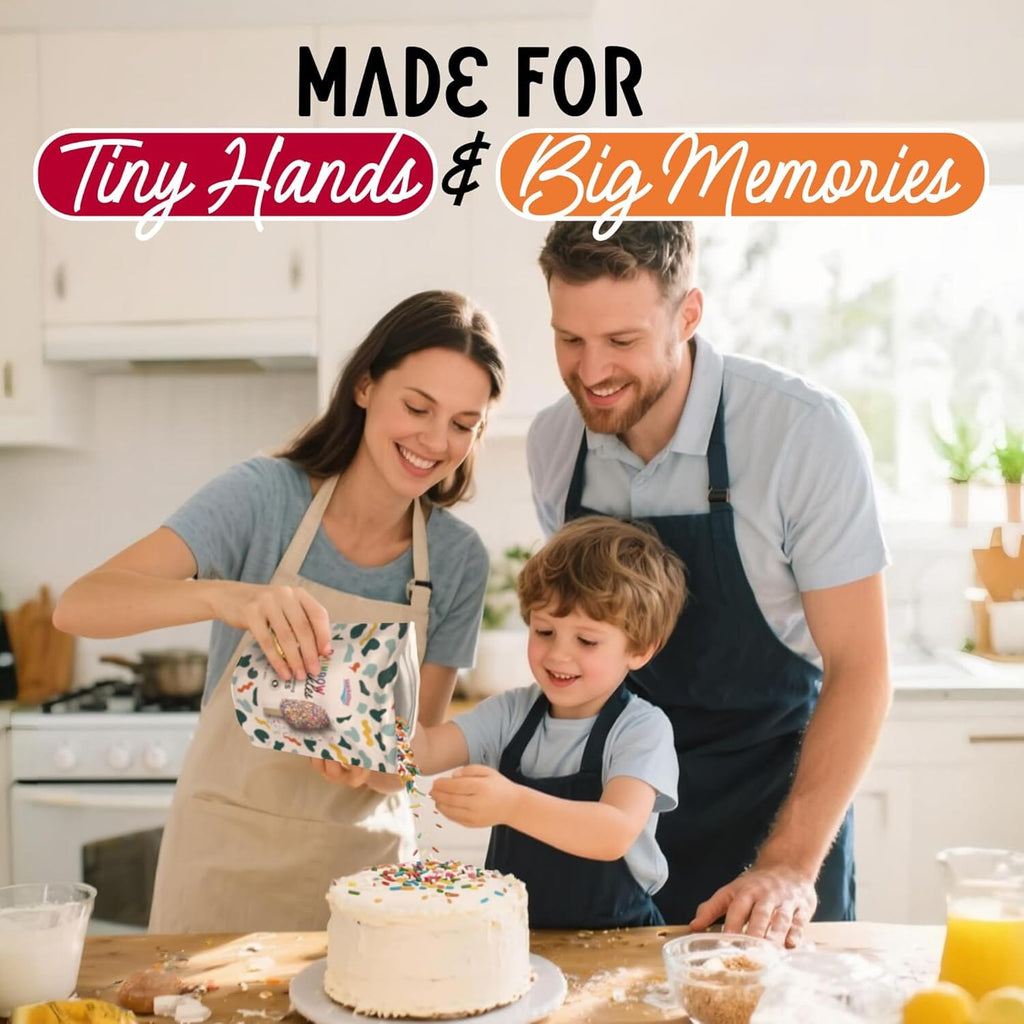 Snackathon Sprinkles for Baking & Decorating, Rainbow Sprinkles, 2.2 LB Bulk Rainbow Jimmies in Resealable Pouch