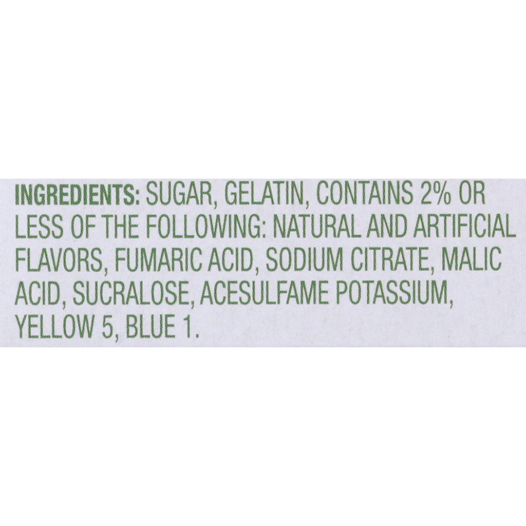 Sonic Green Apple Gelatin Mix, 6 Servings, 3.94 oz Cardboard Box