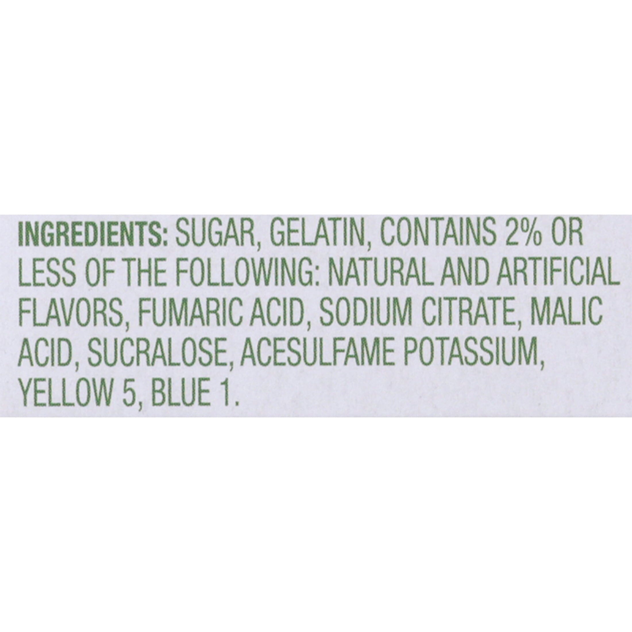 Sonic Green Apple Gelatin Mix, 6 Servings, 3.94 oz Cardboard Box