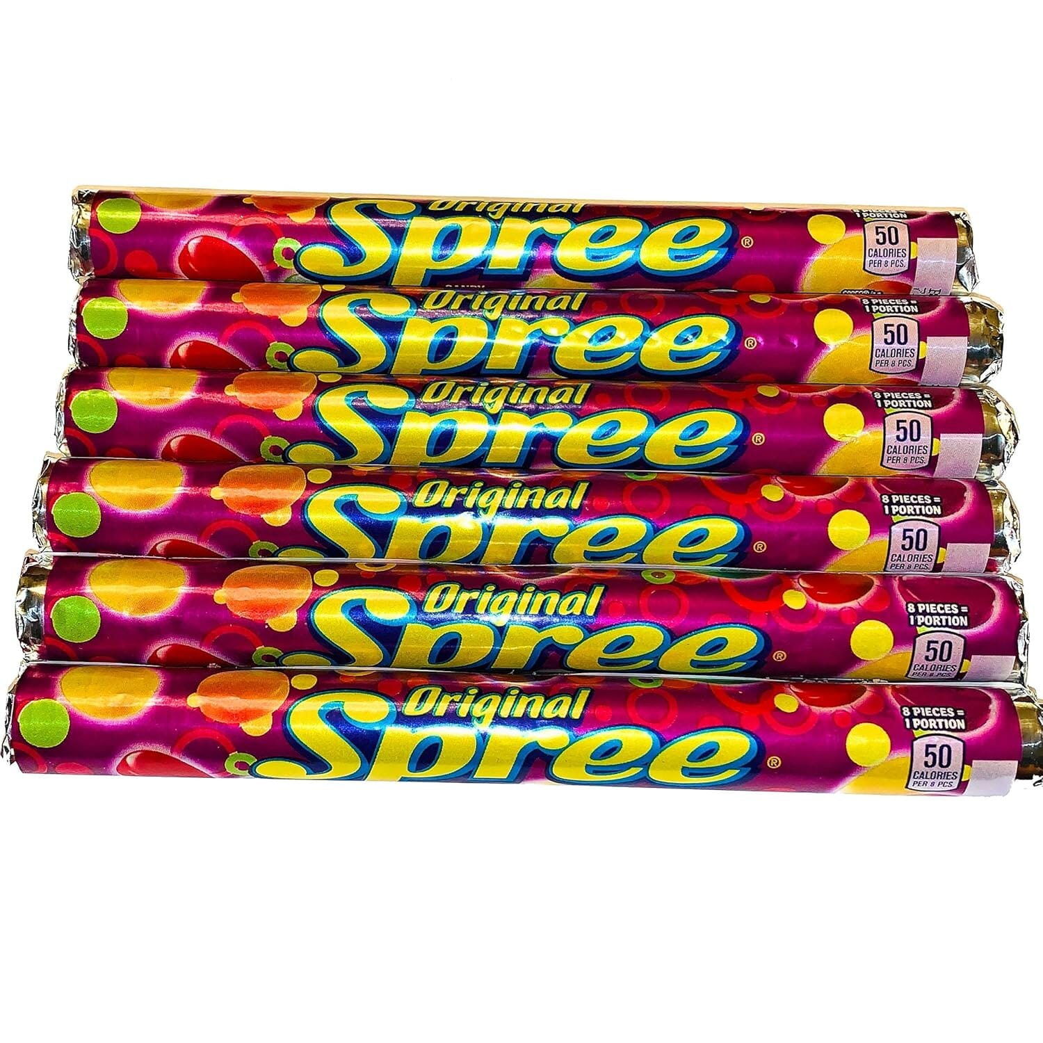 Spree Original Candy, 1.77 Ounce Rolls