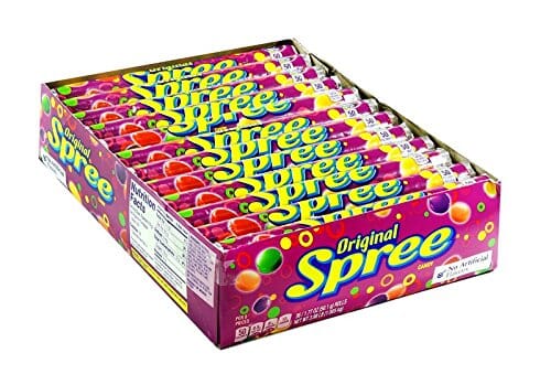 Spree Original Candy, 1.77 Ounce Rolls