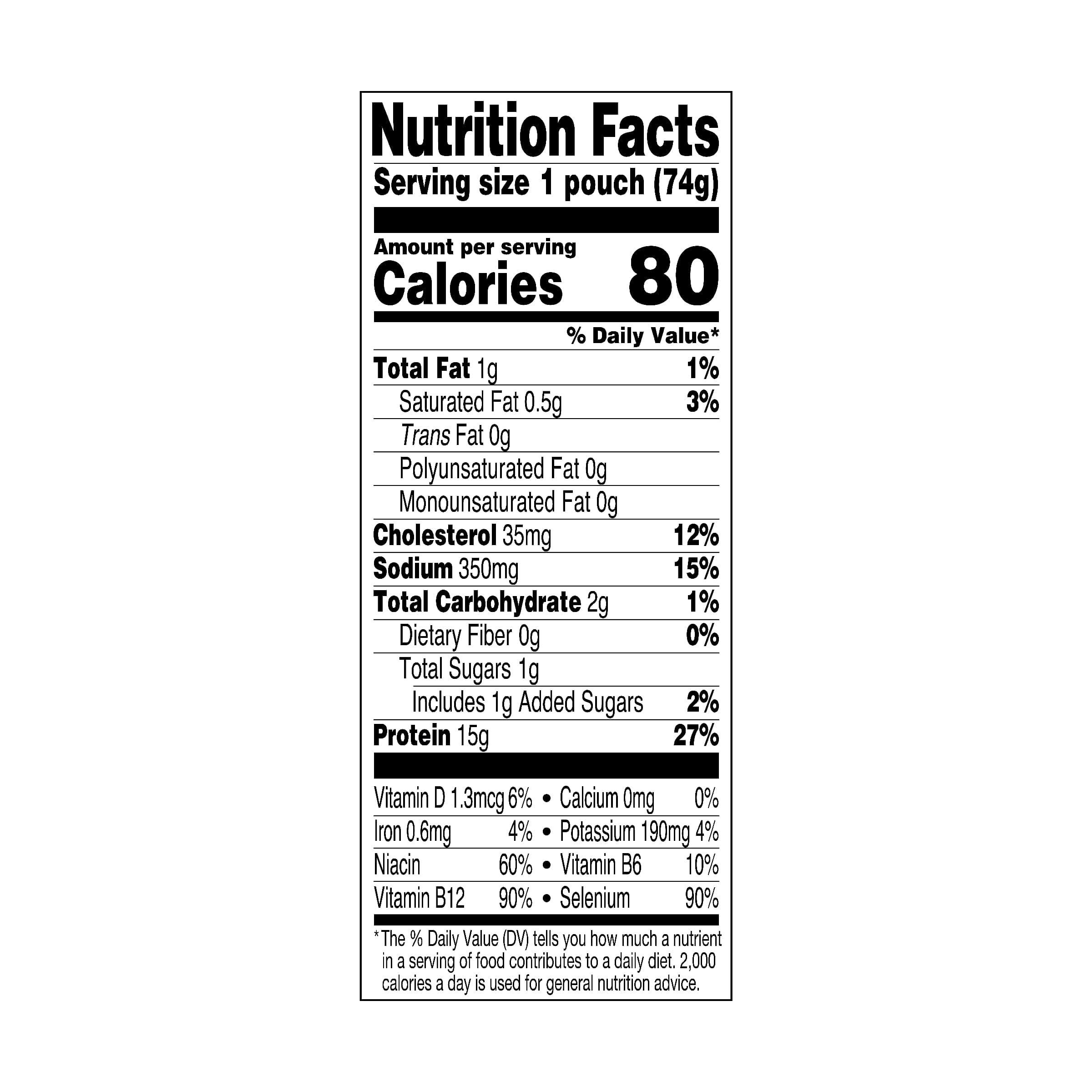 StarKist Tuna Creations, Bacon Ranch, 15g Protein, 2.6 oz Pouch
