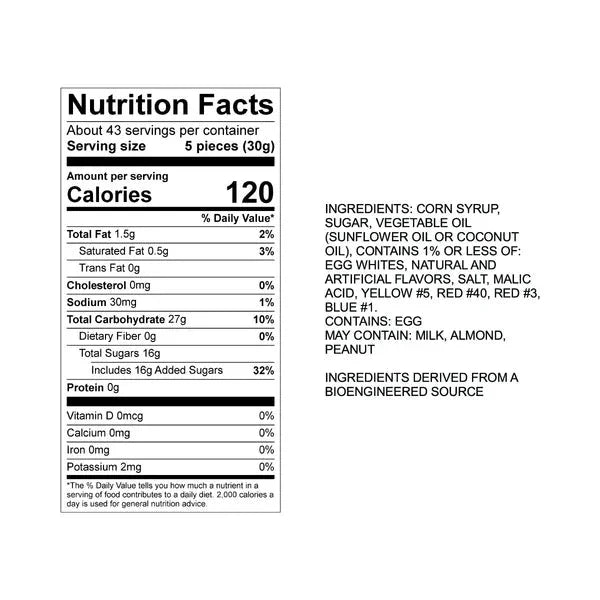 Sweet's Candy Company Salt Water Taffy, Banana Split, 3 Pound