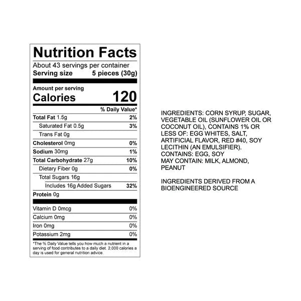 Sweet's Candy Company Salt Water Taffy, Cinnamon, 3 Pound