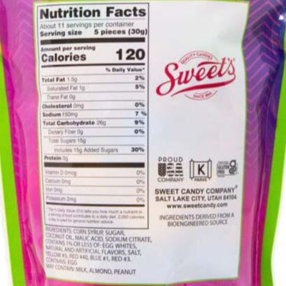 Sweet's Candy Company Salt Water Taffy, Tart n' Tangy, 3 Pound