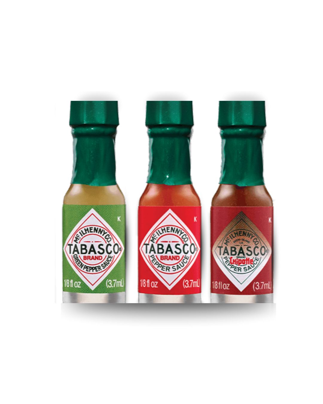 Tabasco Miniature Pepper Hot Sauce Single Serve; 0.125 Fluid Ounce