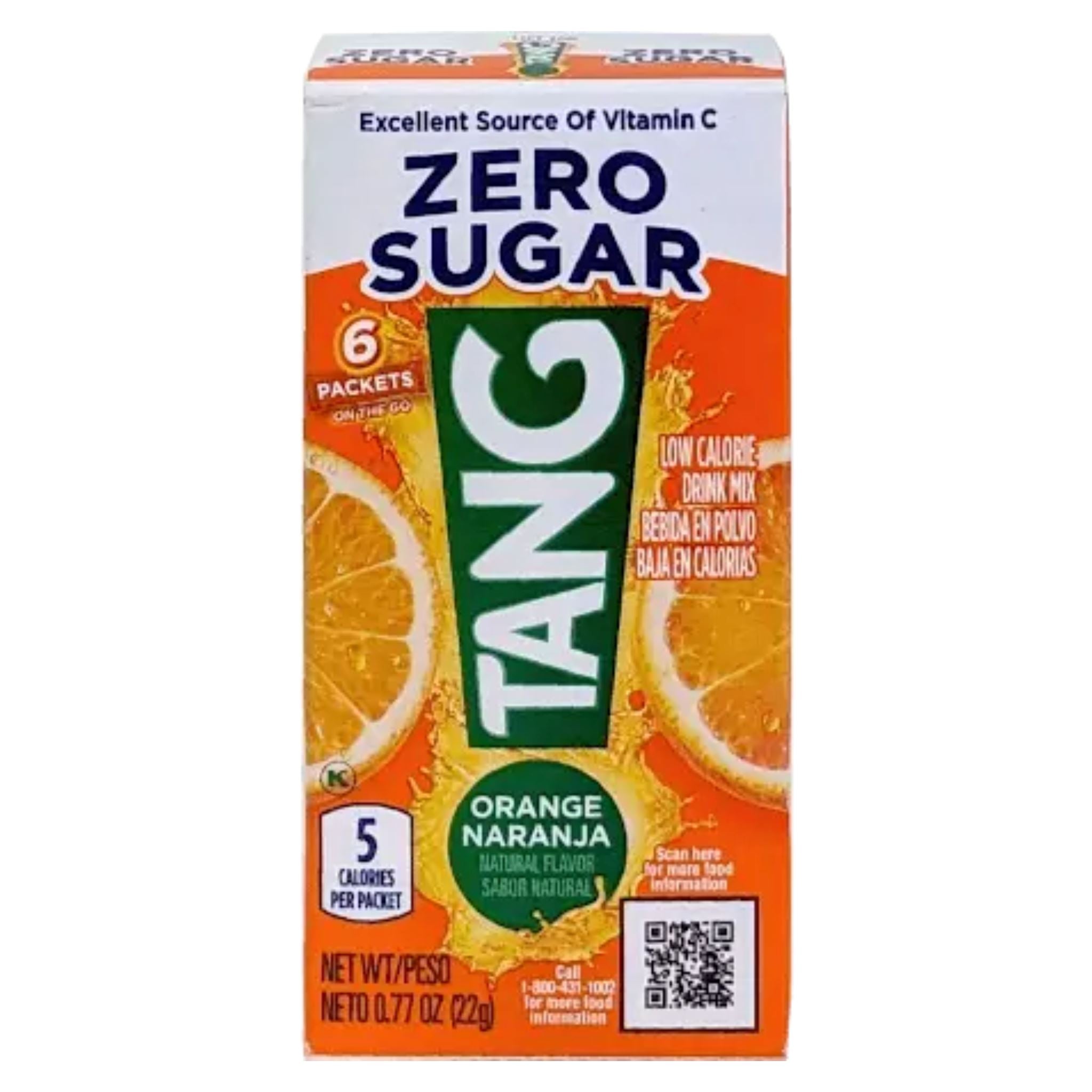 Tang On The Go Powdered Orange Drink, 0.77 Ounce (6 packets)