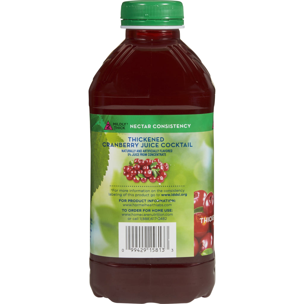 Thick & Easy Clear Thickened Beverage 46 Ounce, Cranberry Juice Cocktail