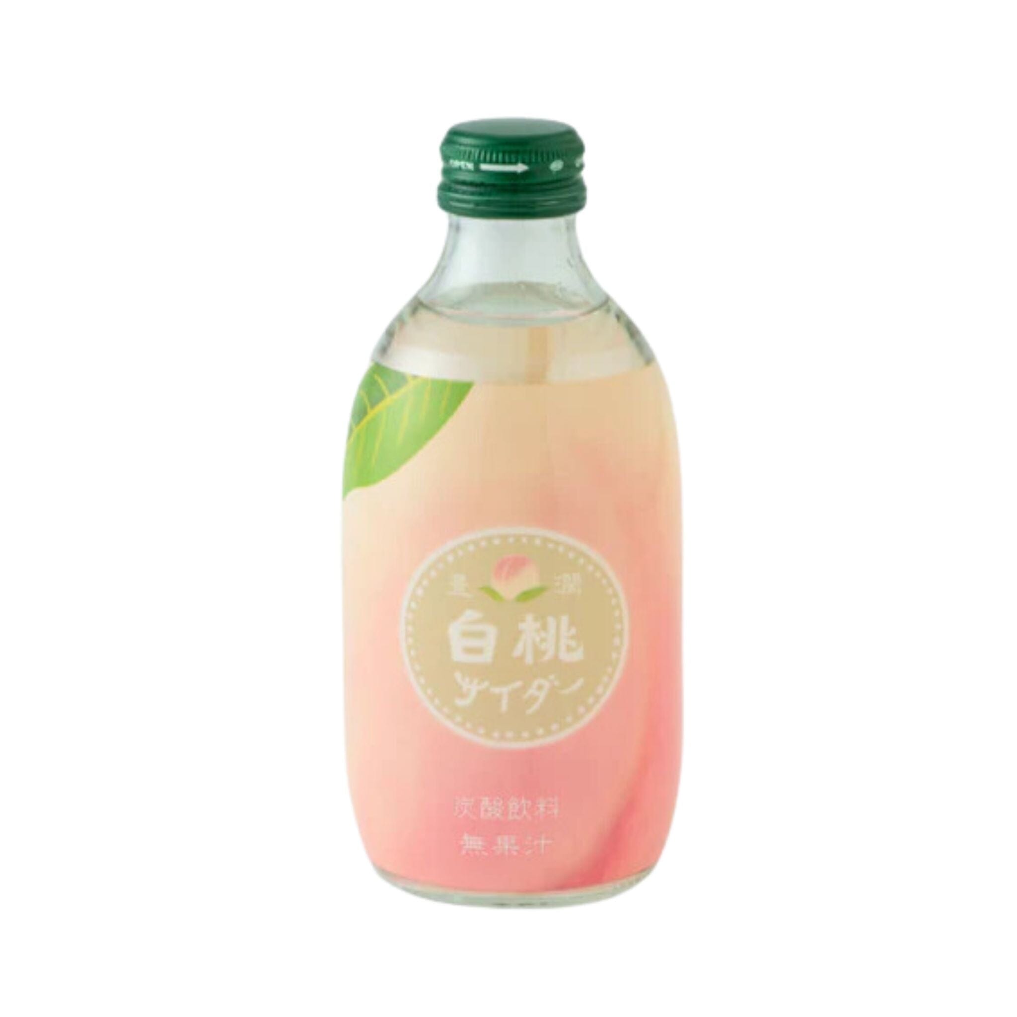 Tomomasu White Peach Cider, 10.14 Fl Oz