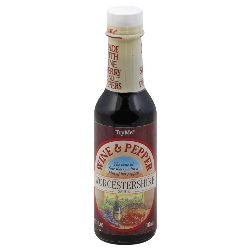 Try Me Wine & Pepper Worcestershire Sauce, 5 Ounce