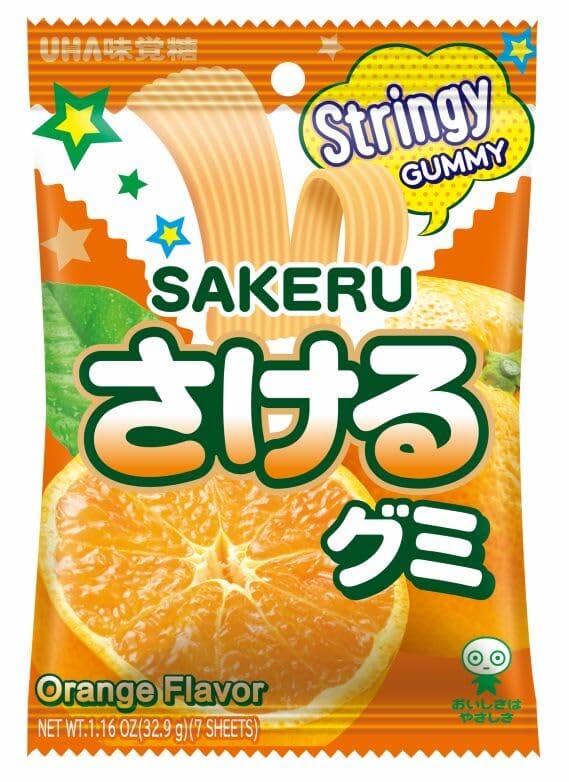 UHA Mikakuto Sakeru Gummy Candy – Peelable Fruit Gummies Made in Japan