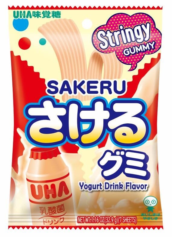 UHA Mikakuto Sakeru Gummy Candy – Peelable Fruit Gummies Made in Japan