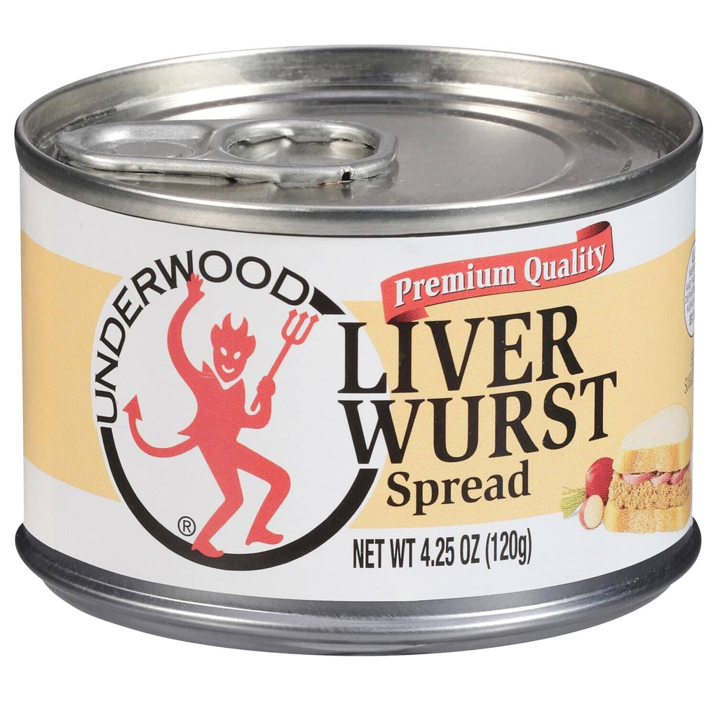 Underwood Liverwurst Spread, 4.25 Ounce